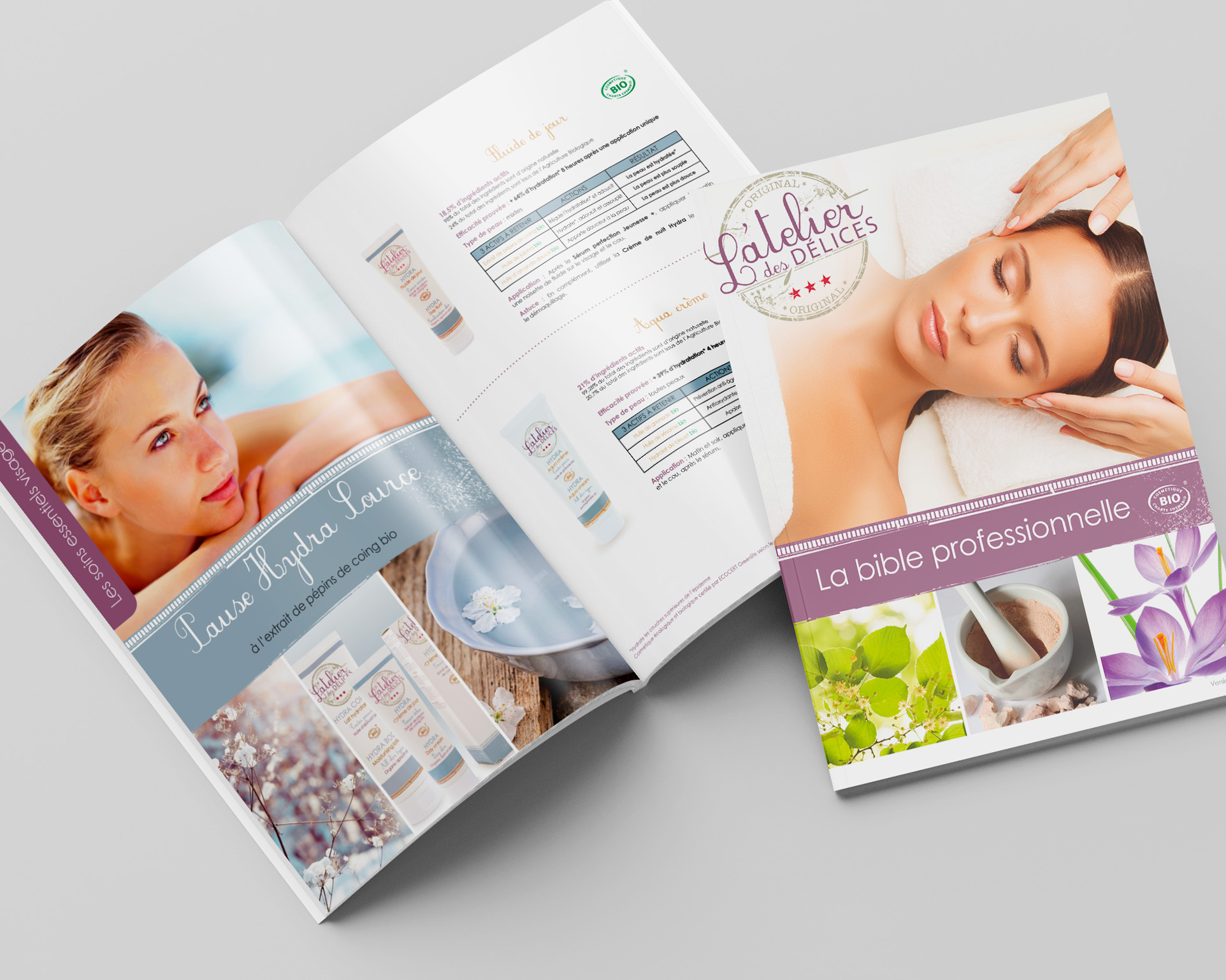 Bible produits/soins L'Atelier des Délices