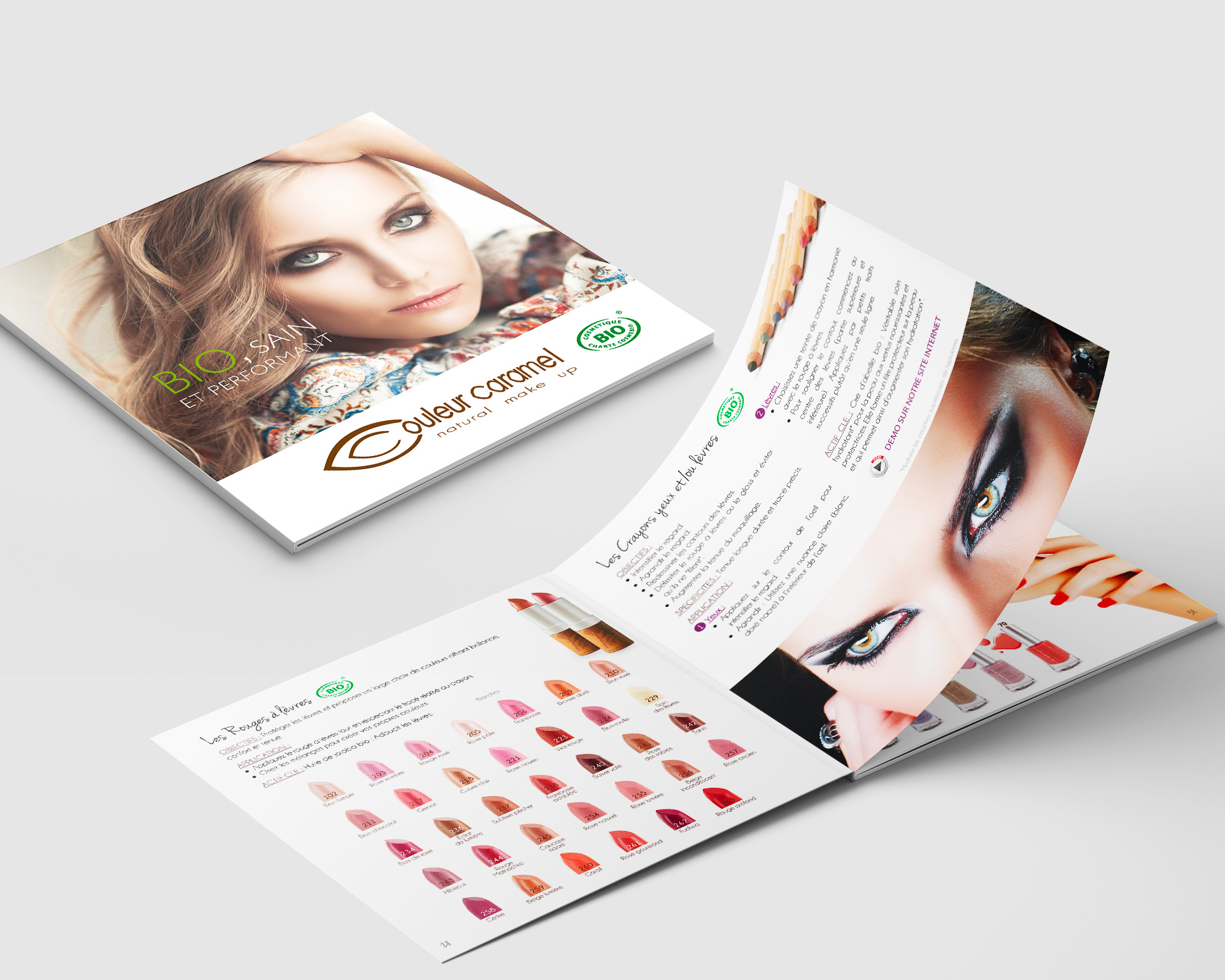 Catalogue produit Couleur Caramel