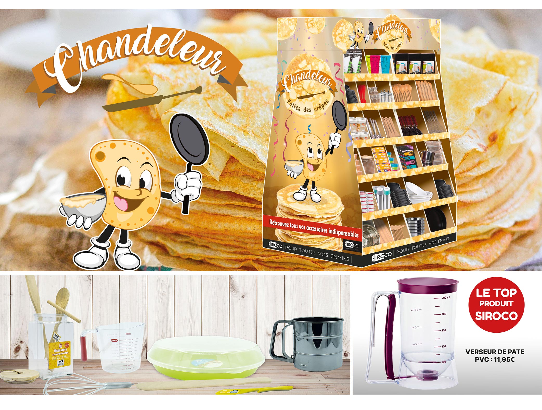 collection Chandeleur - box Siroco