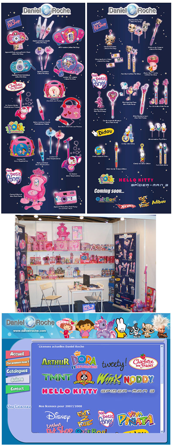 Support com salon et projet site web