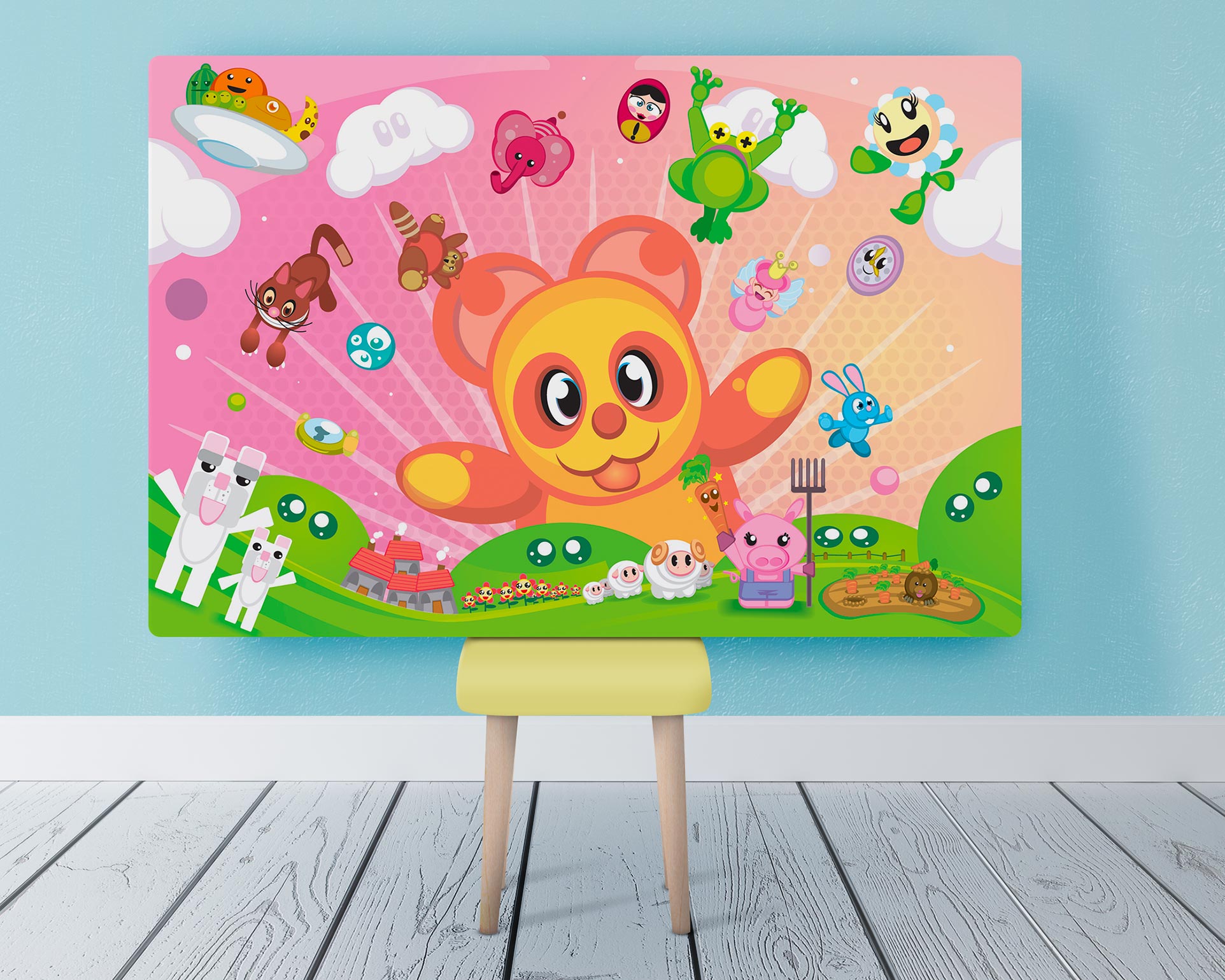 Toiles numériques grand format