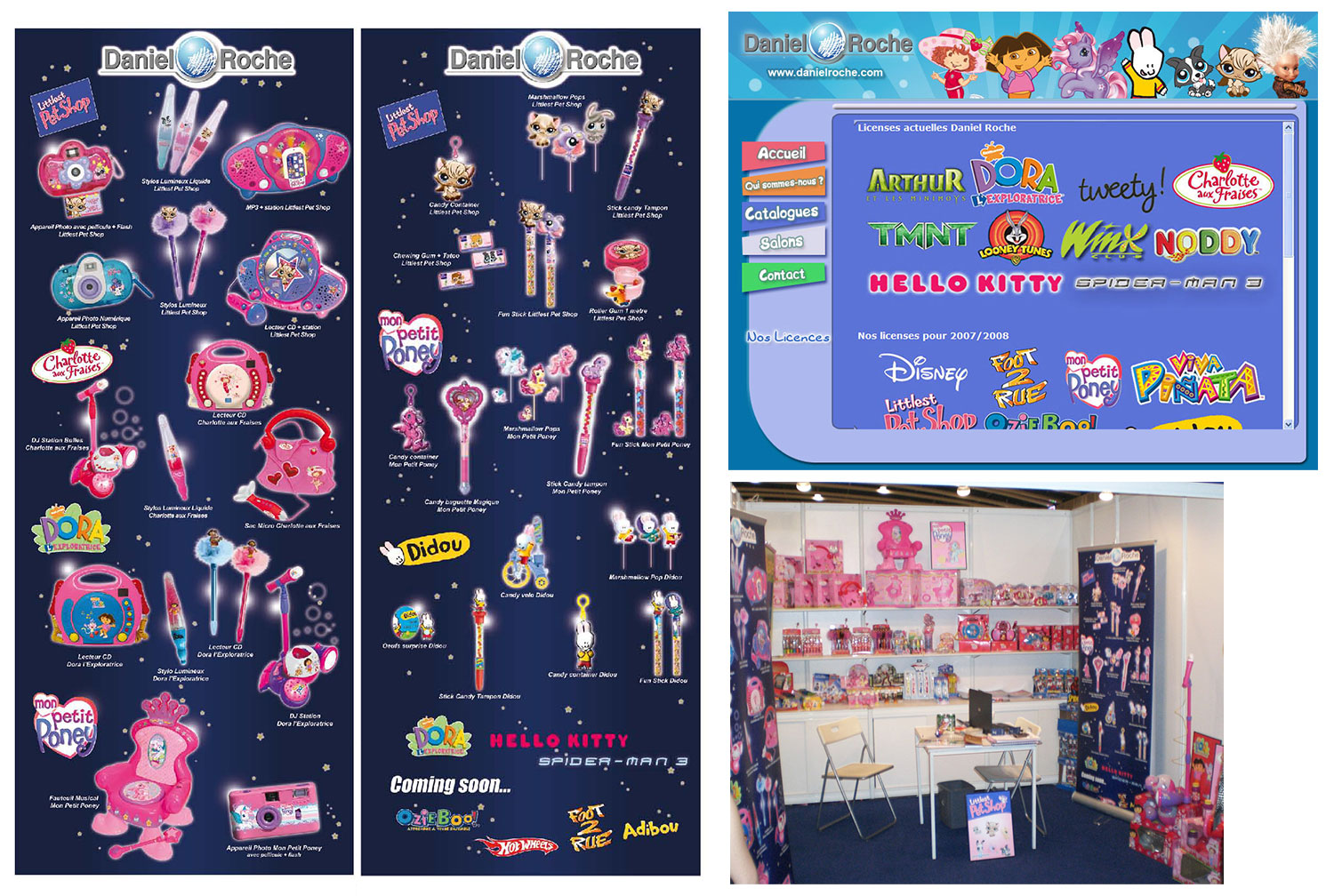 Supports de communication Daniel Roche